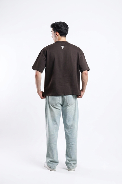 Street Revolt Tee - Brown / Dark Gray